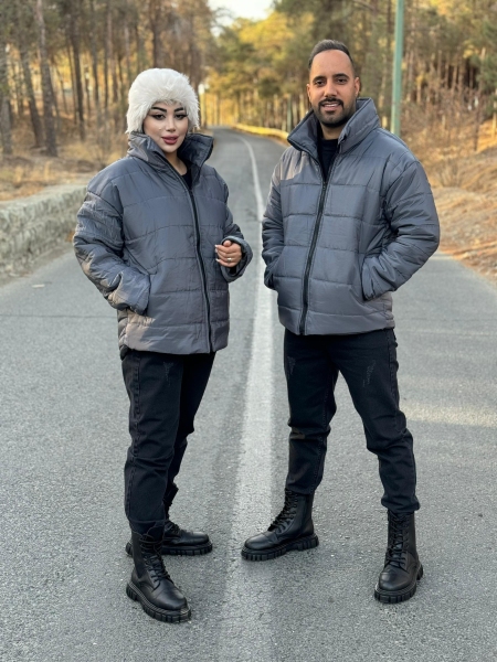 کاپشن ذغالی