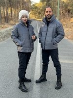 کاپشن ذغالی