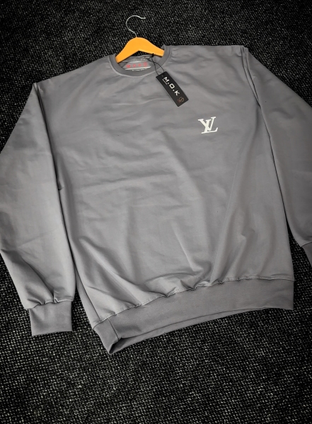 دورس دو نخ پنبه چاپی مردانه رنگ طوسی