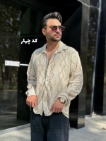 پیراهن پارچه بوکله پاییزه