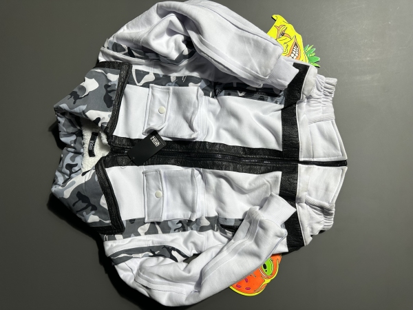 کاپشن وارداتی چرمی چریکی