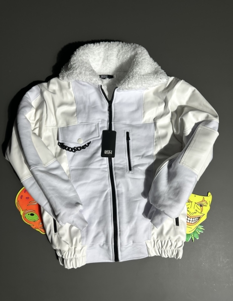 کاپشن وارداتی چرمی