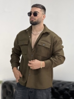 پیراهن فوتر ZARA زیتونی سیر