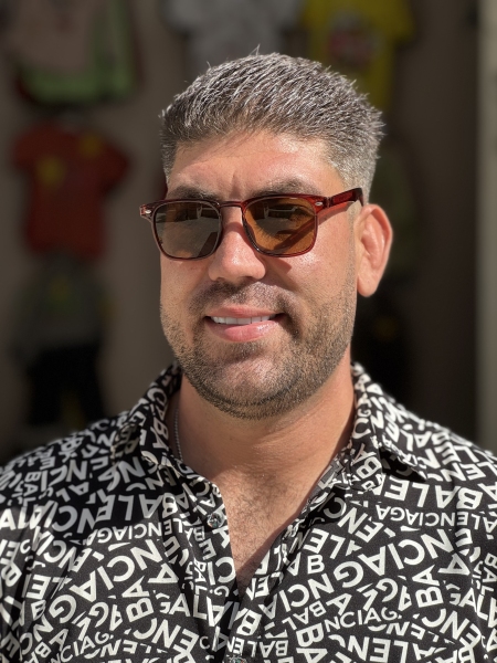 عینک دودی یو وی دار عینک اسپرت (کد شیش