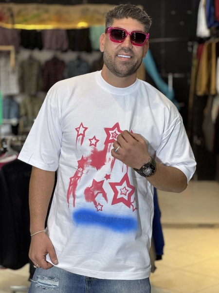 تیشرت پنبه براش تیشرت کاستوم شده با کیفیت