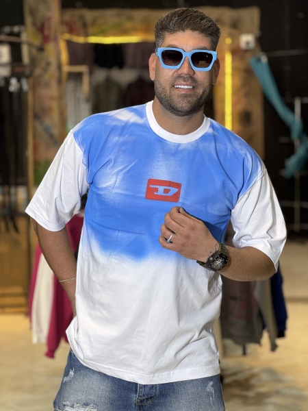 تیشرت پنبه براش تیشرت کاستوم شده با کیفیت