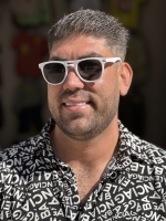 عینک دودی یو وی دار عینک اسپرت (کد یک