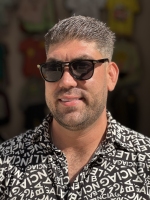 عینک دودی یو وی دار عینک اسپرت (کد سه