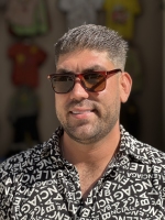 عینک دودی یو وی دار عینک اسپرت (کد چهار