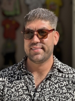 عینک دودی یو وی دار عینک اسپرت (کد شیش