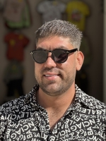 عینک دودی یو وی دار عینک اسپرت (کد هفت