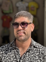 عینک دودی یو وی دار عینک اسپرت (کد 9