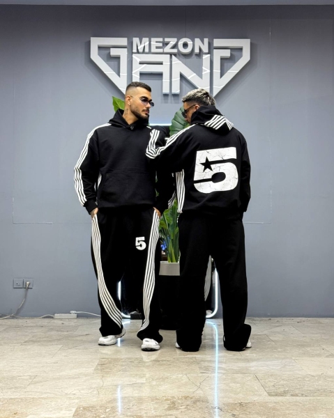 ست هودی شلوار مشکی