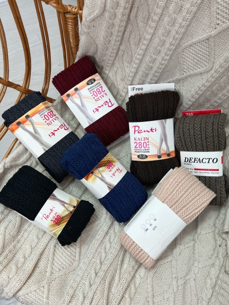 جوراب شلواری گندمی