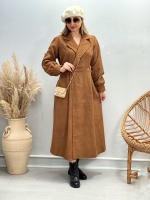 مانتو مخمل کبریتی