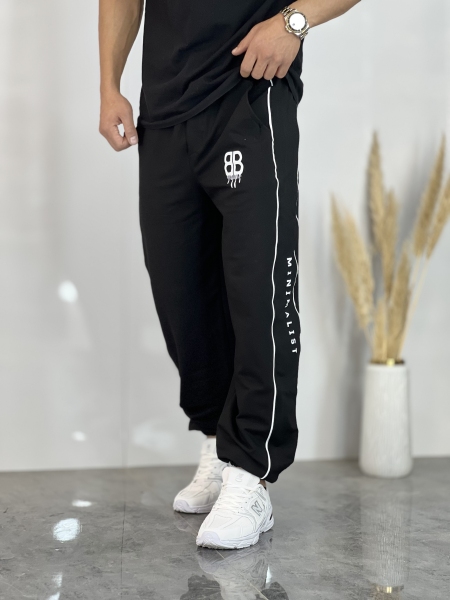 شلوار جاگر گلکسی پنبه Minimalist مشکی