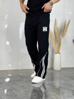 شلوار اسلش بگ Bangal Amiri دمپا خط مشکی