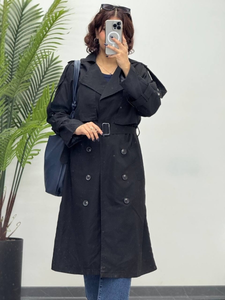 بارانی بلند آستین بند