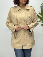 بارانی کمرگت 4جیب زاوانا