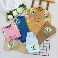 بلوز شلوار طرح گل