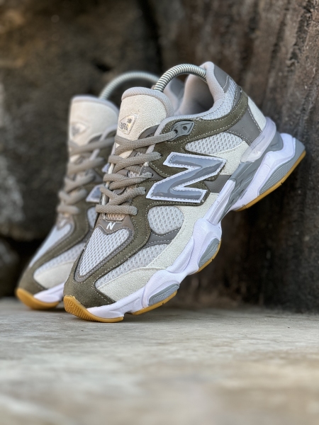 کتونی نیوبالانس 9060 دو تیکه جدید طوسی زیتونی