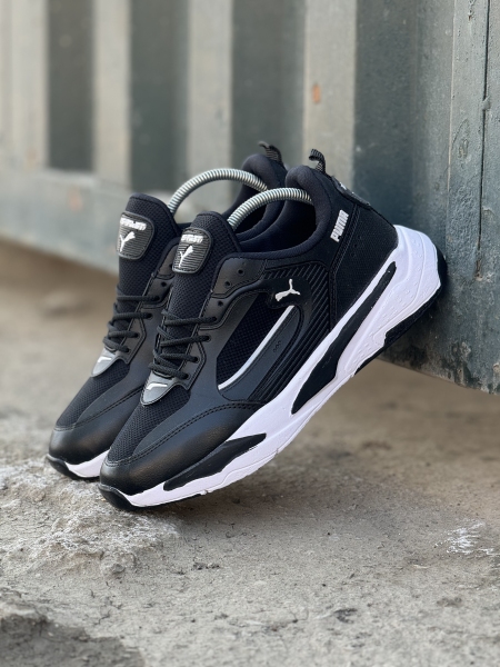 کتونی پوما جدید 4 مشکی سفید