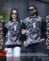 دورس سه نخ پنبه پیش و پشت چاپ