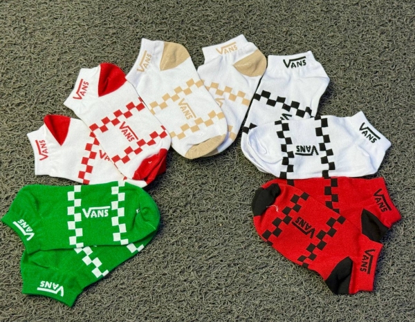 جوراب نیم ساق طرحدار VANS