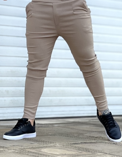 شلوار فاستونی کرم