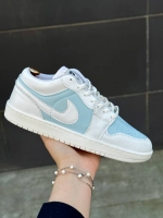 کتونی اسپرت Jordan جدید سفید آبی روشن