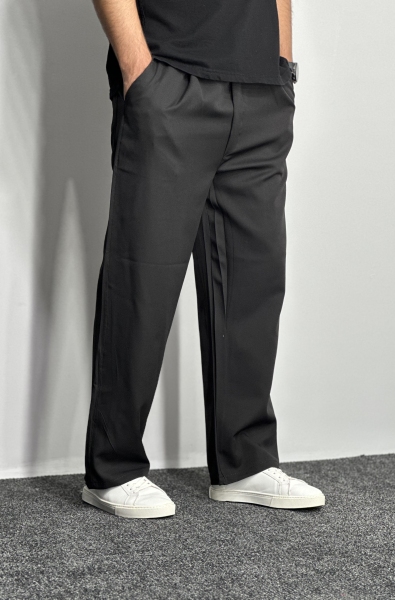 شلوار مازراتی بگ استایل مردانه مشکی