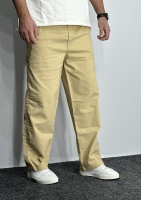 شلوار بگ استایل کتان نیل مردانه کرم