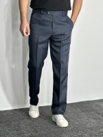 شلوار پارچه ای کلاسیک مردانه رنگ سرمه ای