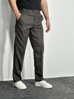 شلوار پارچه ای کلاسیک مردانه رنگ قهوه ای