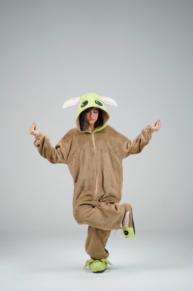 پتو تنپوش طرح بیبی یودا