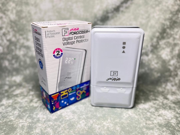 محافظ ولتاژ دیجیتال زیر کنتوری فروزش مدل DG80 ظرفیت 80 آمپر