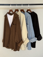 شومیز مخمل کبریتی