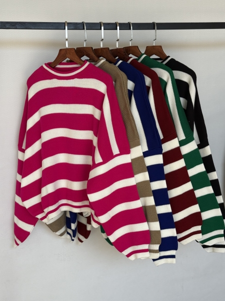 شومیز پانچ راه راه