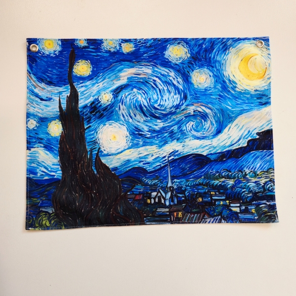 بک دراپ شب پرستاره