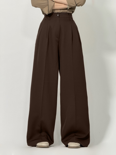 شلوار فول بگ تک دکمه