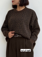 شومیز بافت پلنگی