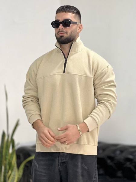 دورس 3نخ نیم زیپ RAW کرم X