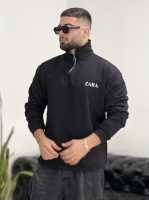 نیم زیپ 3نخ ZARA مشکی Z
