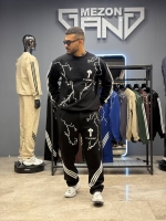 ست دورس و شلوار ترپ استار مشکی