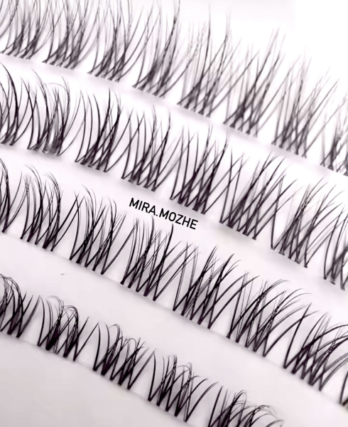 مژه ریسه ای کارمندی نچرال