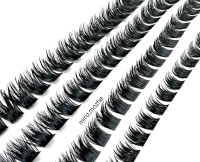 مژه ریسه ای خیلی خیلی پُر و مشکی