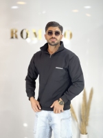 دورس سه نخ نیم زیپ Essential مشکی