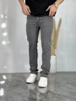 شلوار راسته جین Z طوسی کد 1155