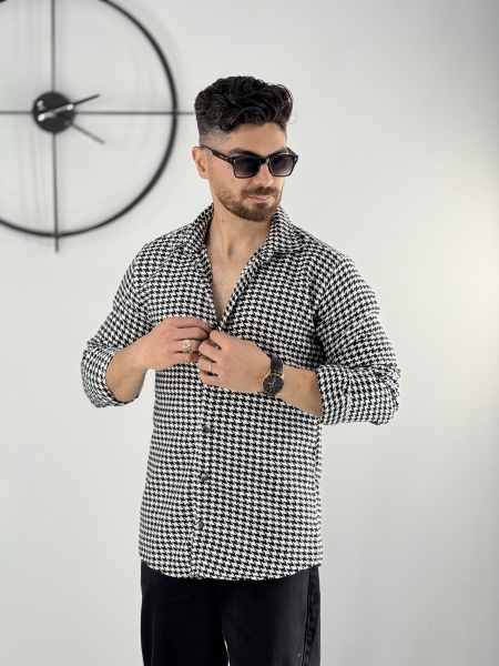 پیراهن ضخیم طرح پیچازی کد 501