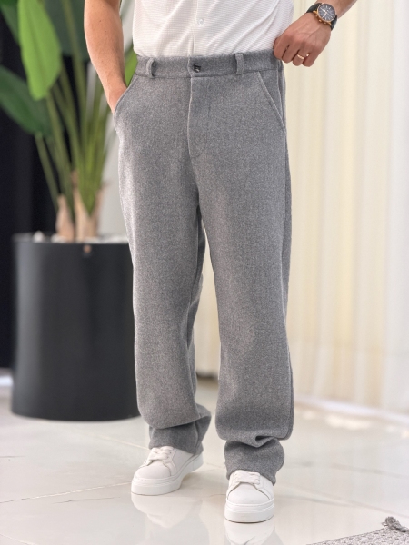 نیم بگ فوتر طوسی روشن